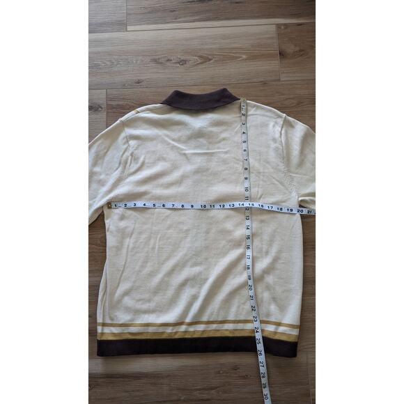 NWT Madewell Button-Up Long-Sleeve Sweater Polo in Small - Picture 6 of 6